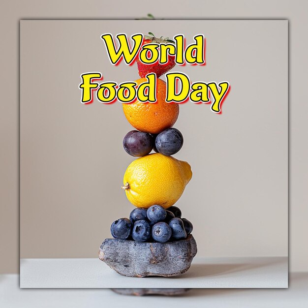 PSD wereldvoedingsdag gezondheidsdag voedseldag vegetarische dag veganistische dag voedselveiligheid internationale fruitdag