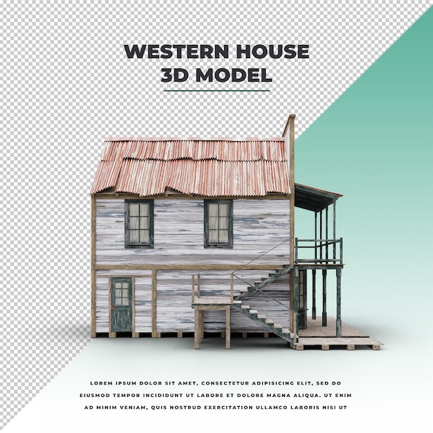 PSD western house