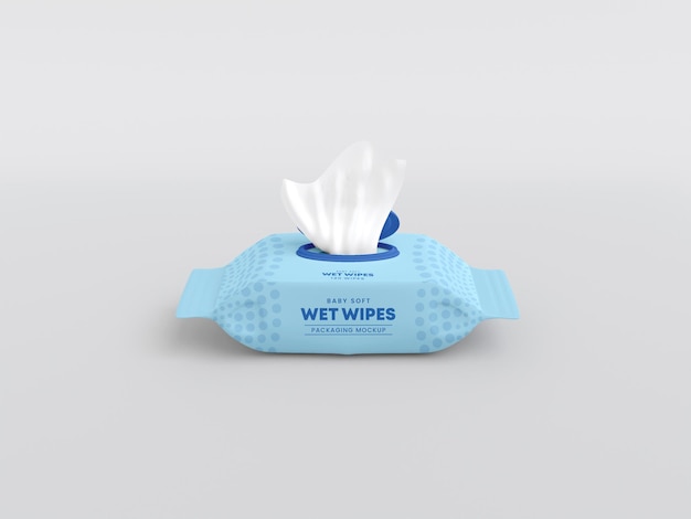 PSD wet wipes packaging