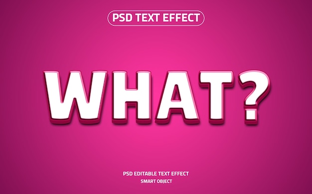 What editable text effect logo mockup