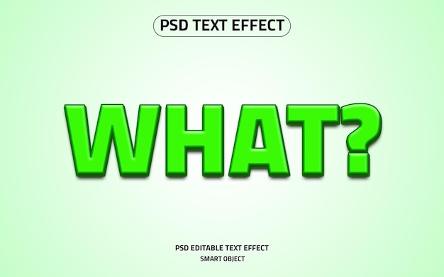 What logo editable text effect mockup