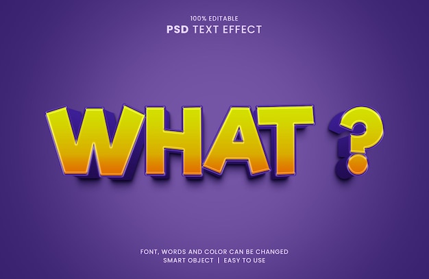 What text effect and editable font effect style