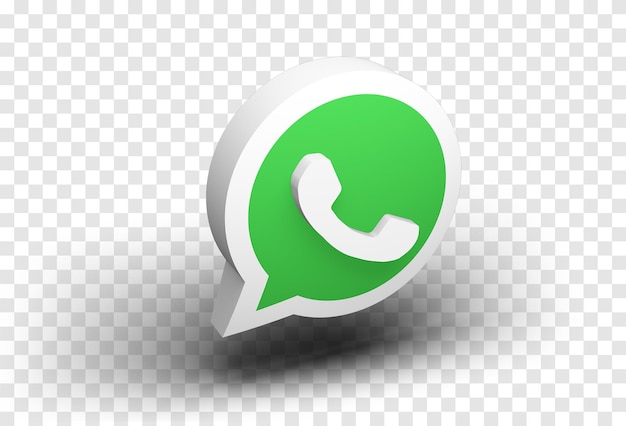 PSD whatsapp 3d icon