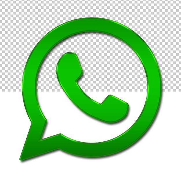 PSD whatsapp icona logo originale verde