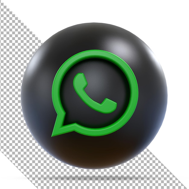 Whatsapp Ikona Social Media 3d Balony