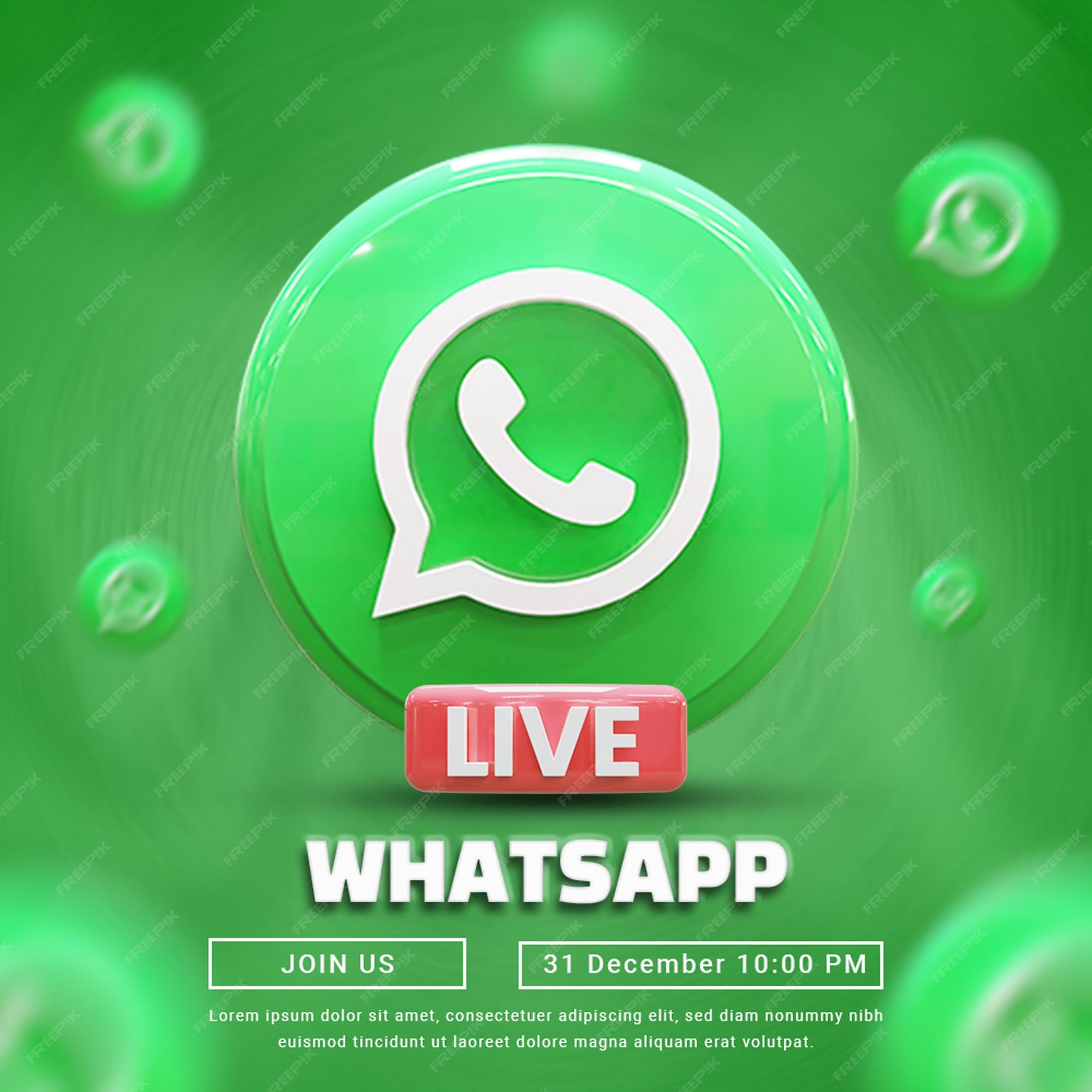 Premium PSD  Chat with us on whatsapp messeger for social media post  promotion