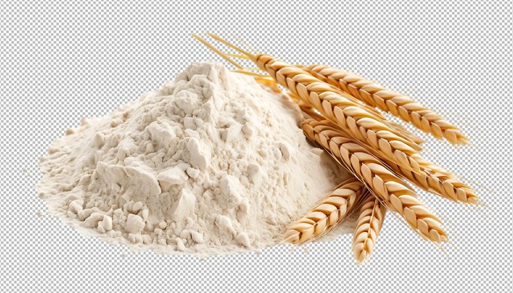 PSD wheat flour and wheat ears
