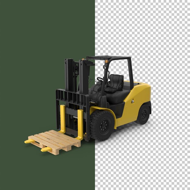 PSD wheel loader with pallet