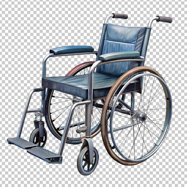 PSD 透明な背景に隔離された車椅子