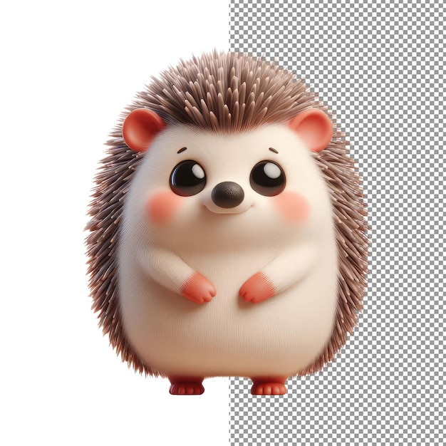 PSD whimsical wonders pngready isolation of an adorable 3d animal
