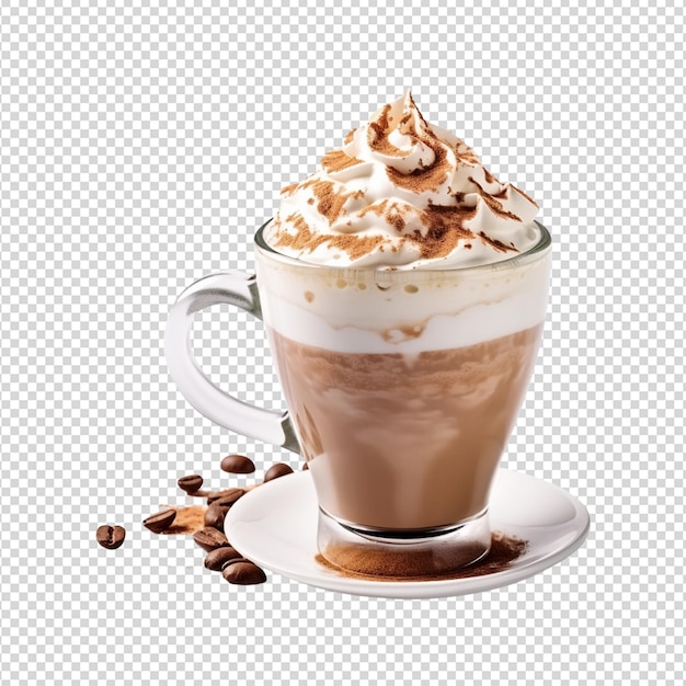 PSD whipped cream koffie