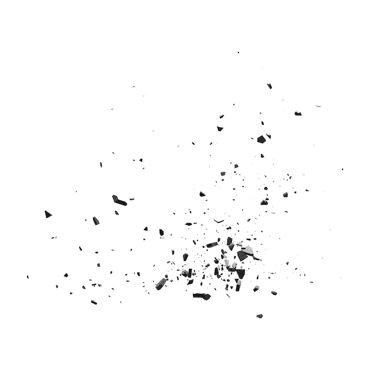 PSD a white background with a black object in the corner and the word " black " on the bottom.