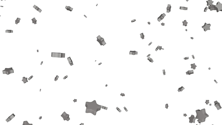 PSD a white background with a lot of small squares and a star on it