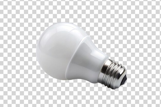 PSD a white bulb on transparent background