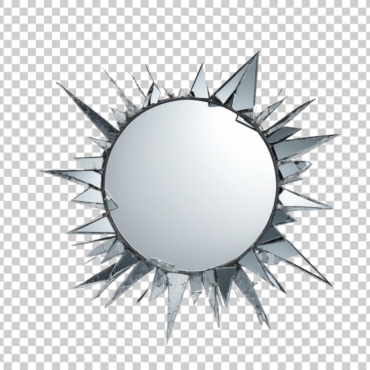 PSD a white circle with a silver rim is shown with a silver rim
