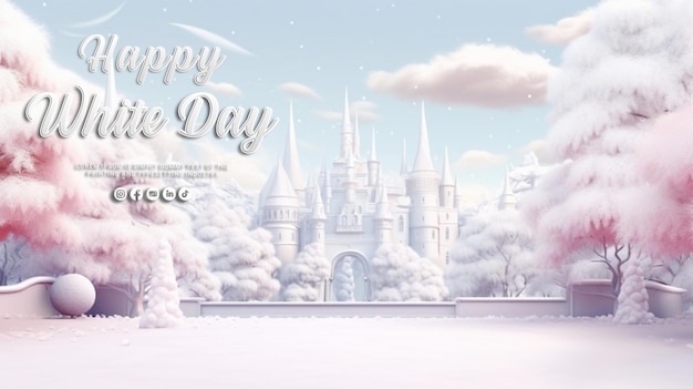 PSD white day