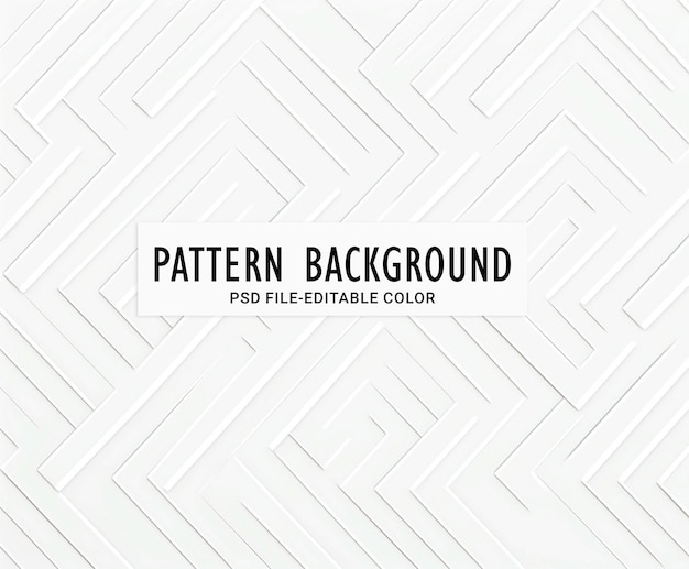 White geometric pattern background