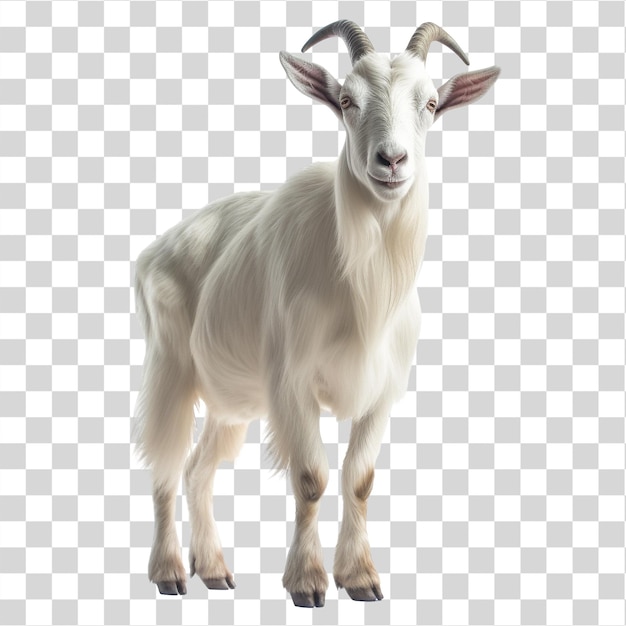 Premium PSD | White goat isolated