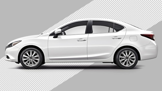 White hatchback car png