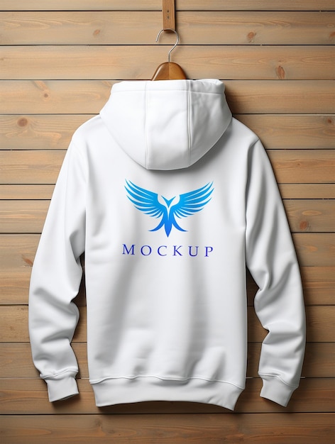 White Hoodie mockup design