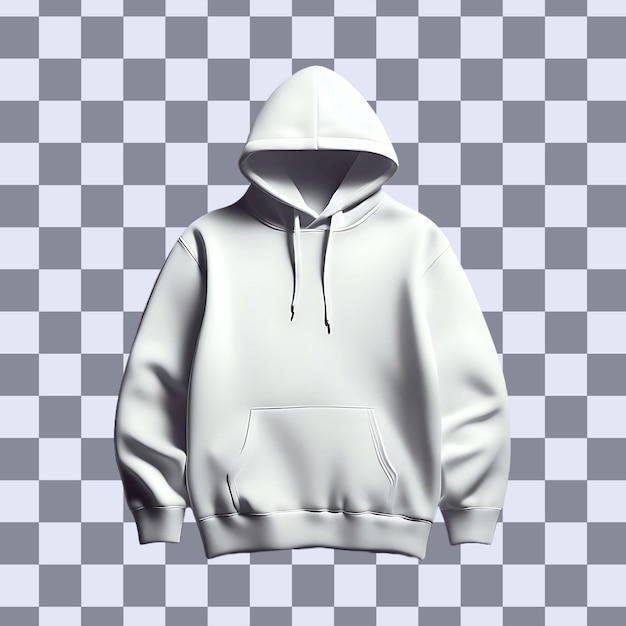 White hoodie mockup