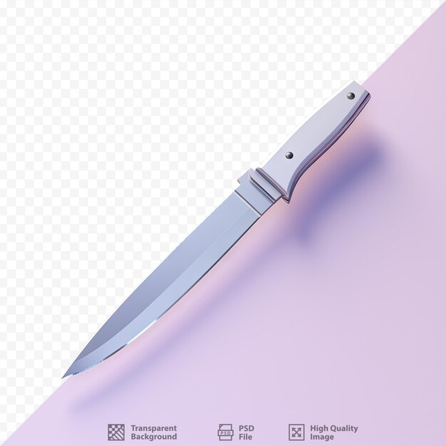 PSD coltello bianco