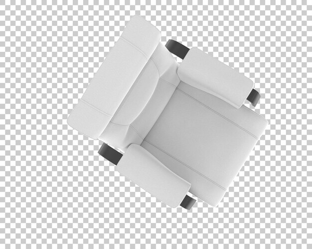 White Leather Armchair