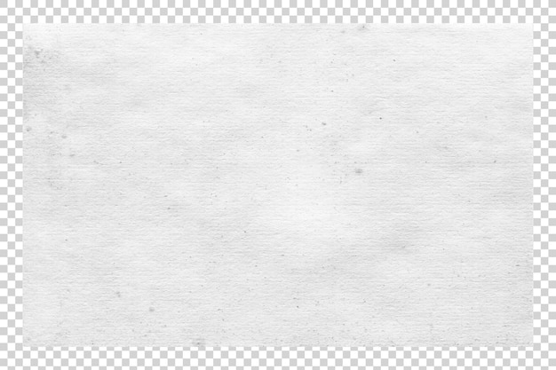 white paper texture on transparent background