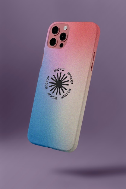 White phone mockup