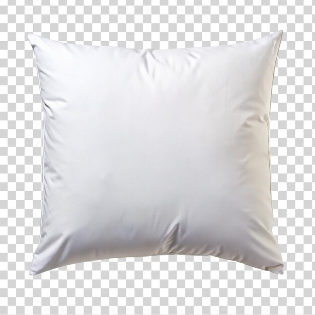 PSD a white pillow on transparent background