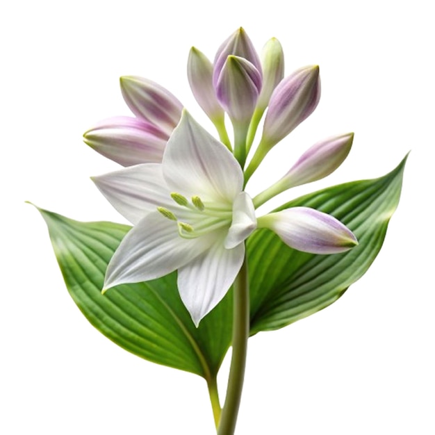 紫色の花びらと白い花びらを持つ白と紫の花