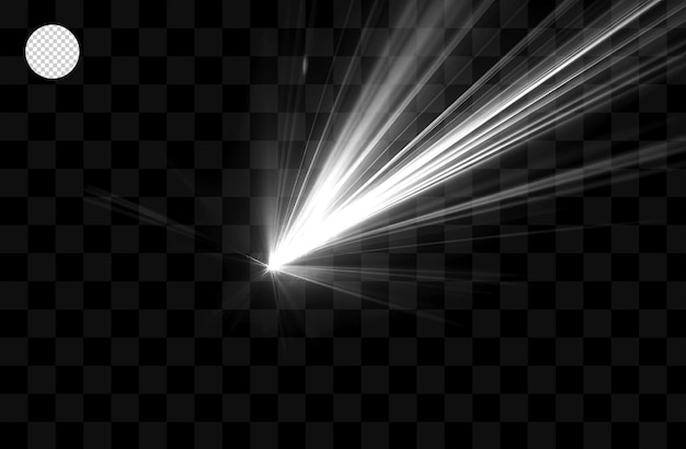 white rays of light from the sun shines on a dark background.