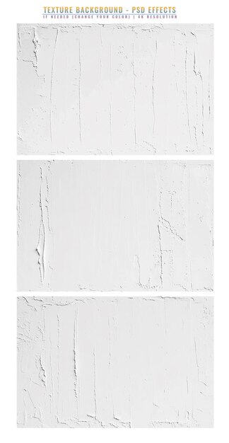 PSD white recycle paper texture on transparent background