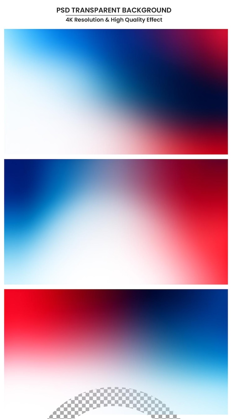 PSD white red blue gradient change background banner pattern horizontal copy space desktop picture
