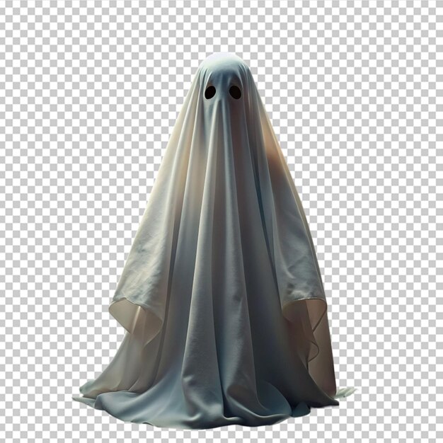 PSD white sheet ghost