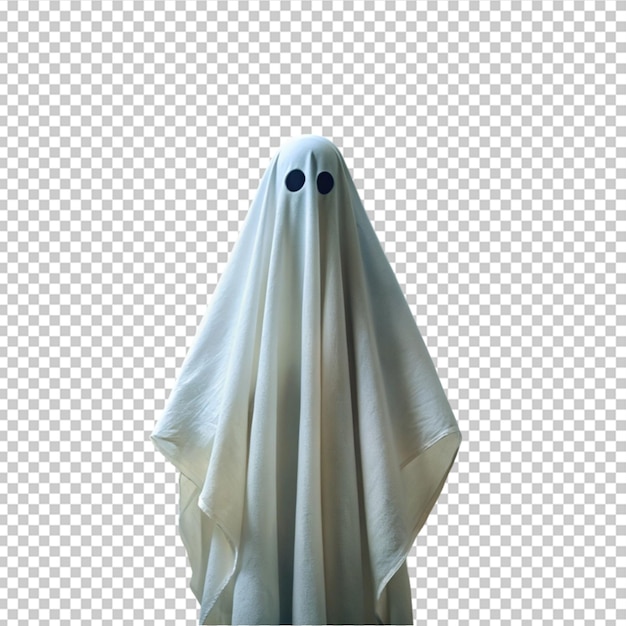 PSD white sheet ghost