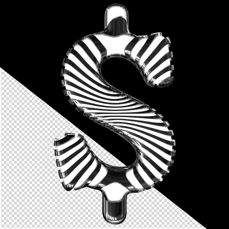 PSD 白いシンボルと黒い超薄い水平ストラップ