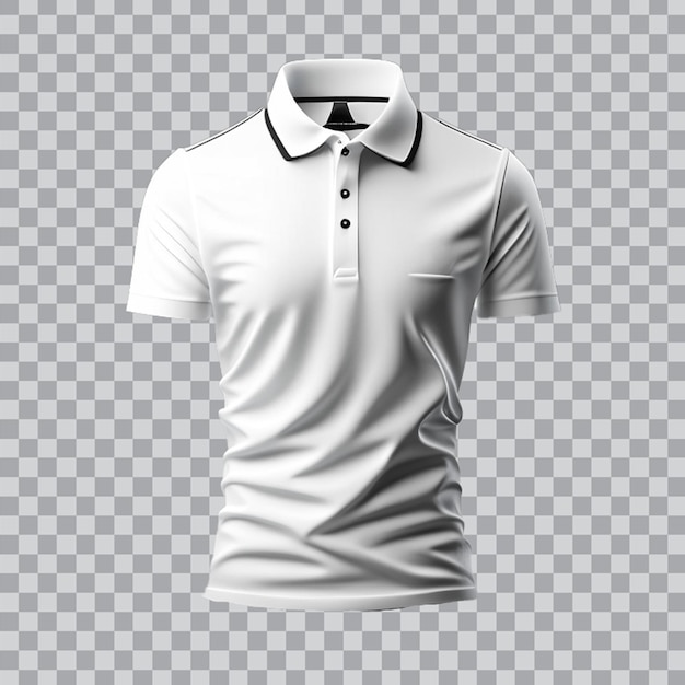 White t shirt mockup design png transparent background