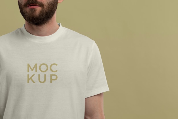 white t-shirt mockup template