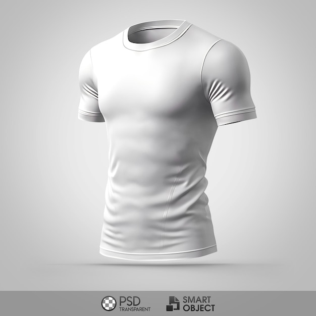 PSD a white t - shirt with the word smart object on it