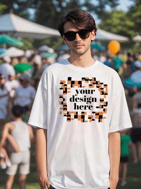 PSD ホワイトtシャツ psdモックアップテンプレート ユニセックスマーチtシャツ ショーケース プリントオンデマンド