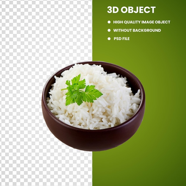 PSD 白米ボウル
