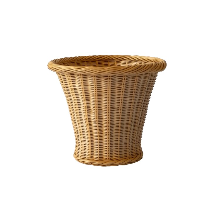 PSD wicker basket woven basket natural basket storage basket