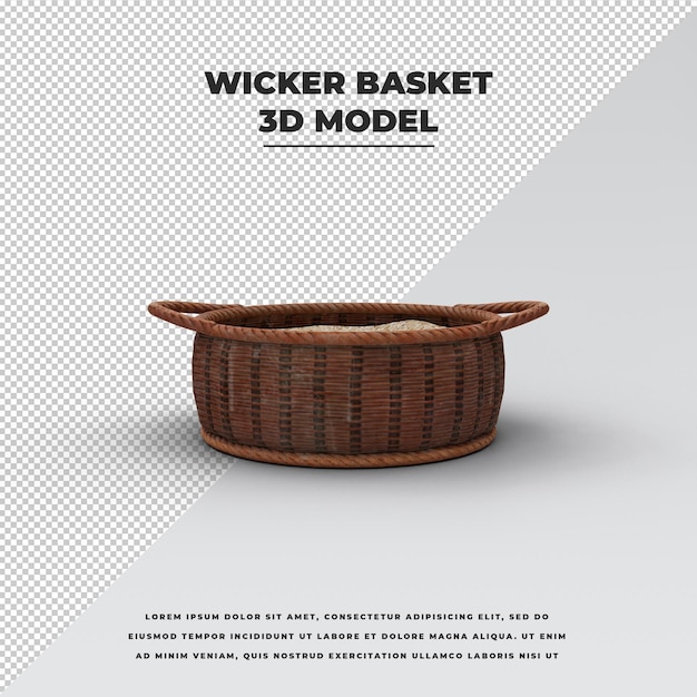 Wicker basket