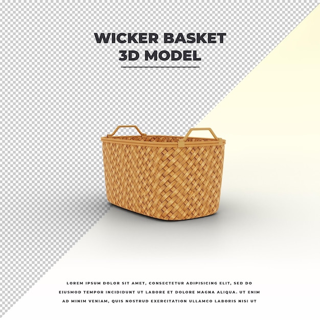 Wicker basket