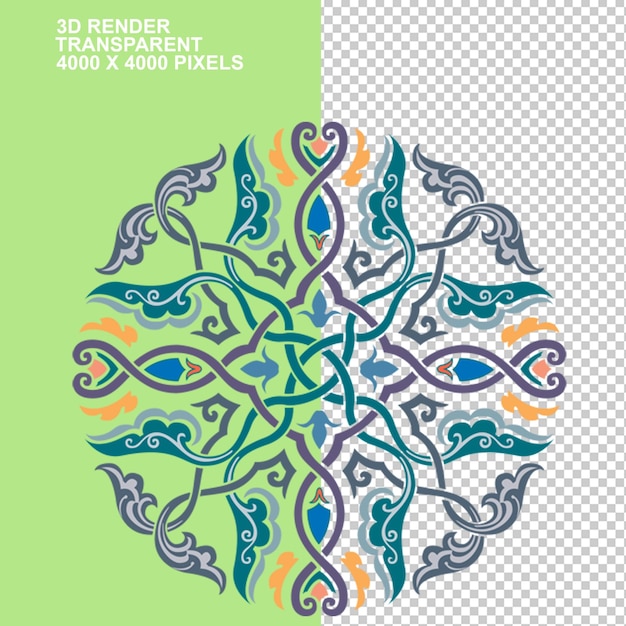wielokolorowe ceramiczne płytki sztencile dzieła sztuki Ornament arabeskie islamska islamska sztuka kaligrafia