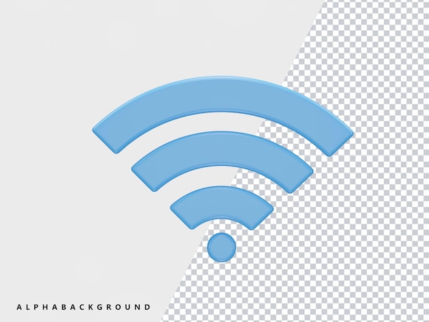 Wi-fi значок прозрачный элемент