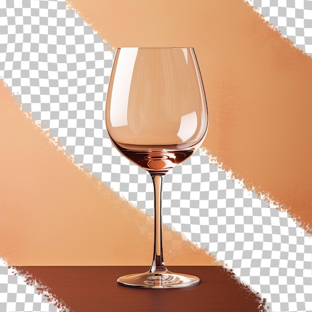PSD wijnglas op transparante achtergrond