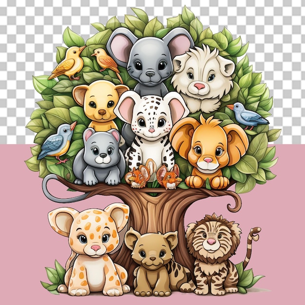 PSD wildlife png illustration