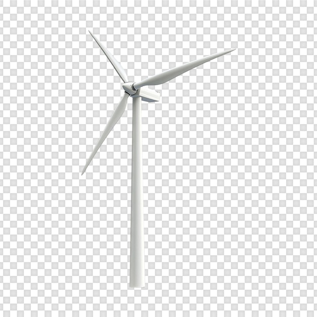 Windmill isolated on transparent background